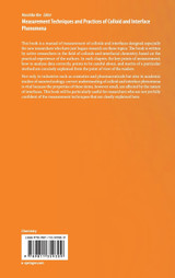 Measurement Techniques and Practices of Colloid and Interface Phenomena