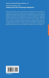 Leukemia Stem Cells in Hematologic Malignancies Leukemia Stem Cells in Hematologic Malignancies