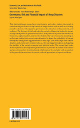Governance, Risk and Financial Impact of Mega Disasters Governance, Risk and Financial Impact of Mega Disasters