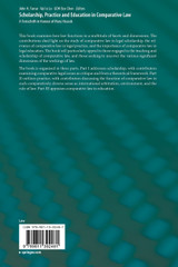 Scholarship, Practice and Education in Comparative Law Scholarship, Practice and Education in Comparative Law