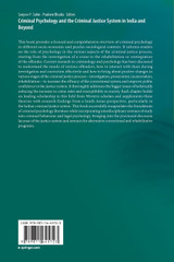 Criminal Psychology and the Criminal Justice System in India and Beyond
