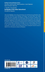 Earthquakes of the Indian Subcontinent