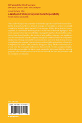 A Casebook of Strategic Corporate Social Responsibility A Casebook of Strategic Corporate Social Responsibility