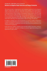 Advances in Adaptive Radar Detection and Range Estimation
