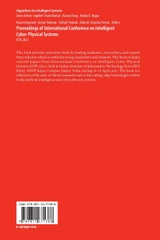 Proceedings of International Conference on Intelligent Cyber-Physical Systems