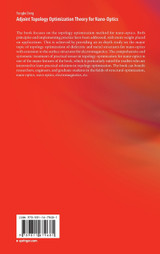 Adjoint Topology Optimization Theory for Nano-Optics