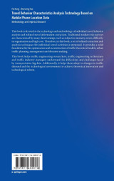 Travel Behavior Characteristics Analysis Technology Based on Mobile Phone Location Data