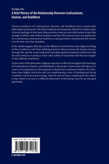 A Brief History of the Relationship Between Confucianism, Daoism, and Buddhism A Brief History of the Relationship Between Confucianism, Daoism, and Buddhism