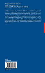 Excitonic and Photonic Processes in Materials