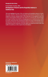 Development of Tourism and the Hospitality Industry in Southeast Asia Development of Tourism and the Hospitality Industry in Southeast Asia