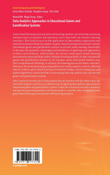 Data Analytics Approaches in Educational Games and Gamification Systems Data Analytics Approaches in Educational Games and Gamification Systems
