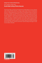 Ductile Mode Cutting of Brittle Materials
