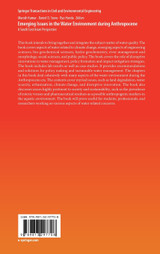 Emerging Issues in the Water Environment during Anthropocene Emerging Issues in the Water Environment during Anthropocene
