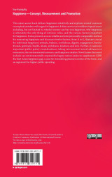 Happiness-Concept, Measurement and Promotion