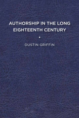 Authorship in the Long Eighteenth Century Authorship in the Long Eighteenth Century