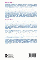 Finite or Infinite Dimensional Complex Analysis