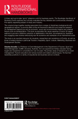 The Routledge Handbook of Business Events