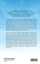 STATISTICS & MODELING REGIONAL CLIMATE VARIABILITY IN CHINA STATISTICS & MODELING REGIONAL CLIMATE VARIABILITY IN CHINA