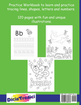 It's My Workbook to Trace Shapes, Letters and Numbers, Kids Ages 3-5