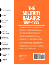 The Military Balance 1994-1995