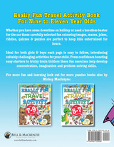 Really Fun Travel Activity Book For 9-11 Year Olds