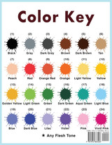 Large Print Color by Number for Adults Large Print Color by Number for Adults
