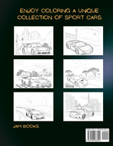 Sports Car Coloring Book Sports Car Coloring Book
