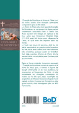 L'Évangile de Nicodème L'Évangile de Nicodème