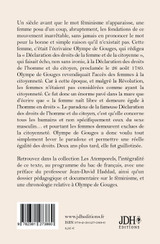 La Déclaration des droits de la femme et de la citoyenne en version intégrale, préfacée et incluant une biographie et un dossier sur le féminisme
