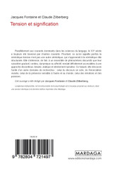 Tension et signification