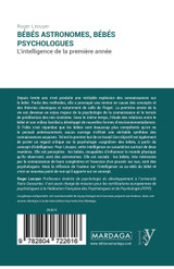 Bébés astronomes, bébés psychologues Bébés astronomes, bébés psychologues