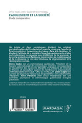L'adolescent et la société