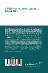 Introduction à la psychologie de la personnalité