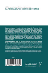 La psychanalyse, science de l'homme