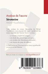 Sérotonine de Michel Houellebecq (Analyse de l'œuvre) Sérotonine de Michel Houellebecq (Analyse de l'œuvre)