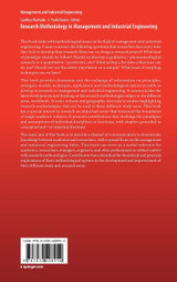Research Methodology in Management and Industrial Engineering