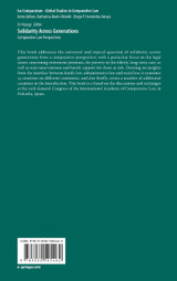 Solidarity Across Generations Solidarity Across Generations