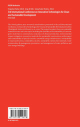 3rd International Conference on Innovative Technologies for Clean and Sustainable Development