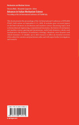 Advances in Italian Mechanism Science