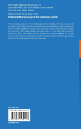 Behavioral Pharmacology of the Cholinergic System Behavioral Pharmacology of the Cholinergic System