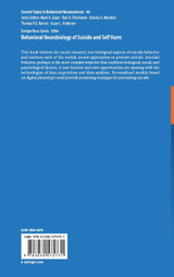 Behavioral Neurobiology of Suicide and Self Harm