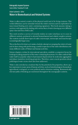 Water in Biomechanical and Related Systems