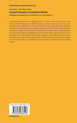 Financial Strategies in Competitive Markets Financial Strategies in Competitive Markets