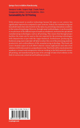 Sustainability for 3D Printing Sustainability for 3D Printing