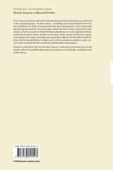 Martin Kneser Collected Works