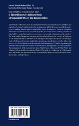 R. Edward Freeman's Selected Works on Stakeholder Theory and Business Ethics