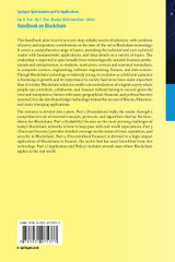 Handbook on Blockchain