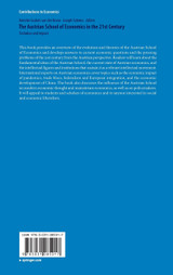 The Austrian School of Economics in the 21st Century The Austrian School of Economics in the 21st Century