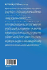 Kernel Ridge Regression in Clinical Research