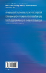 Clinical Health Psychology in Military and Veteran Settings Clinical Health Psychology in Military and Veteran Settings